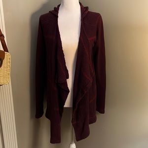 Lucky Brand women’s cardigan in Burgundy size M